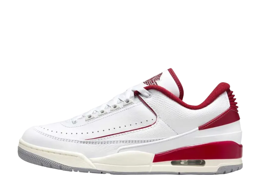 ナイキ エアジョーダン2/3 "ホワイト/バーシティレッド"