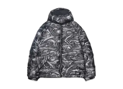 Supreme H.R. Giger Jacquard Down Puffer Jacket "Black"