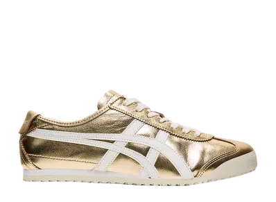 オニツカタイガー メキシコ66 "ゴールド/ホワイト"