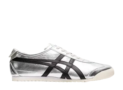 オニツカタイガー メキシコ66 "ピュアシルバー/ブラック"