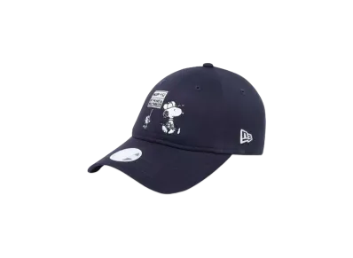 NEW ERA x PEANUTS Golf 9Twenty Long Visor "Navy"