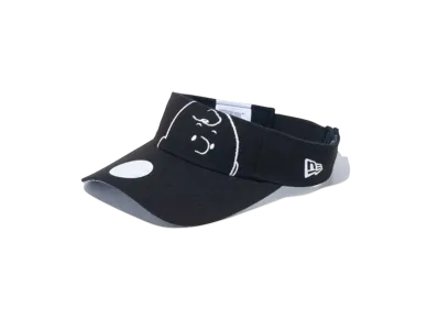 NEW ERA x PEANUTS Golf Sunvisor Long Visor "Black"