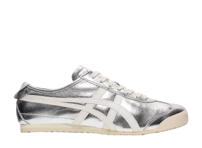 オニツカタイガー メキシコ66 "シルバー/オフホワイト"