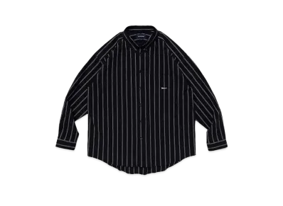 DESCENDANT Kennedy's Multi Stripe LS Shirt "Navy"