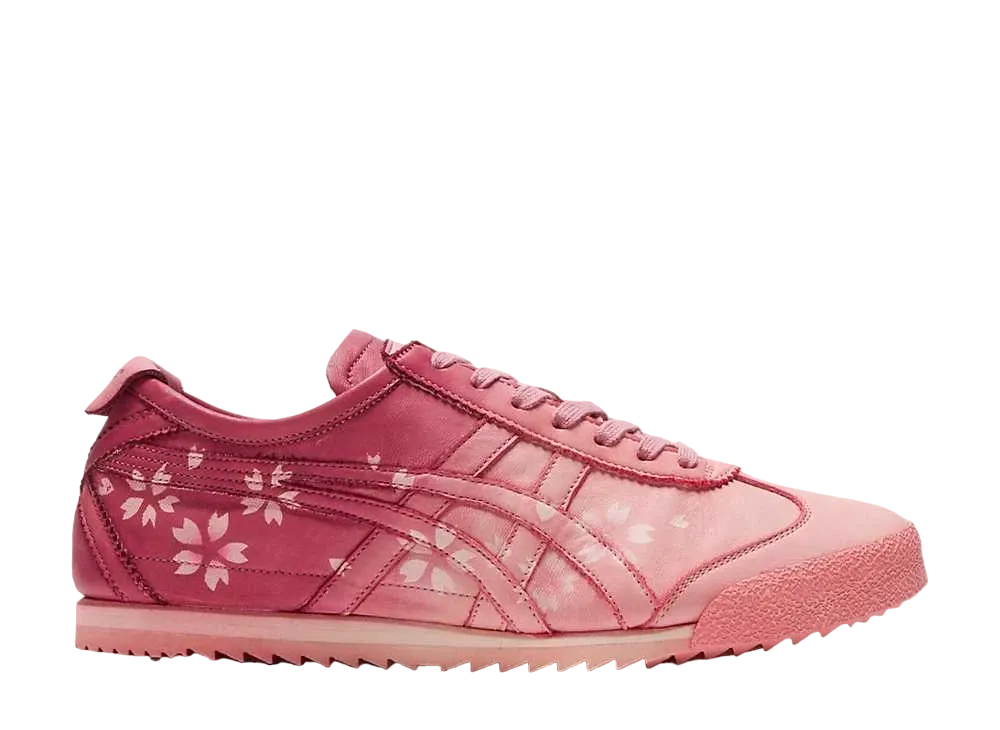 オニツカタイガー メキシコ66 デラックス "ジンジャーピーチ/ダークチェリー"