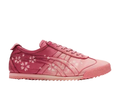 オニツカタイガー メキシコ66 デラックス "ジンジャーピーチ/ダークチェリー"