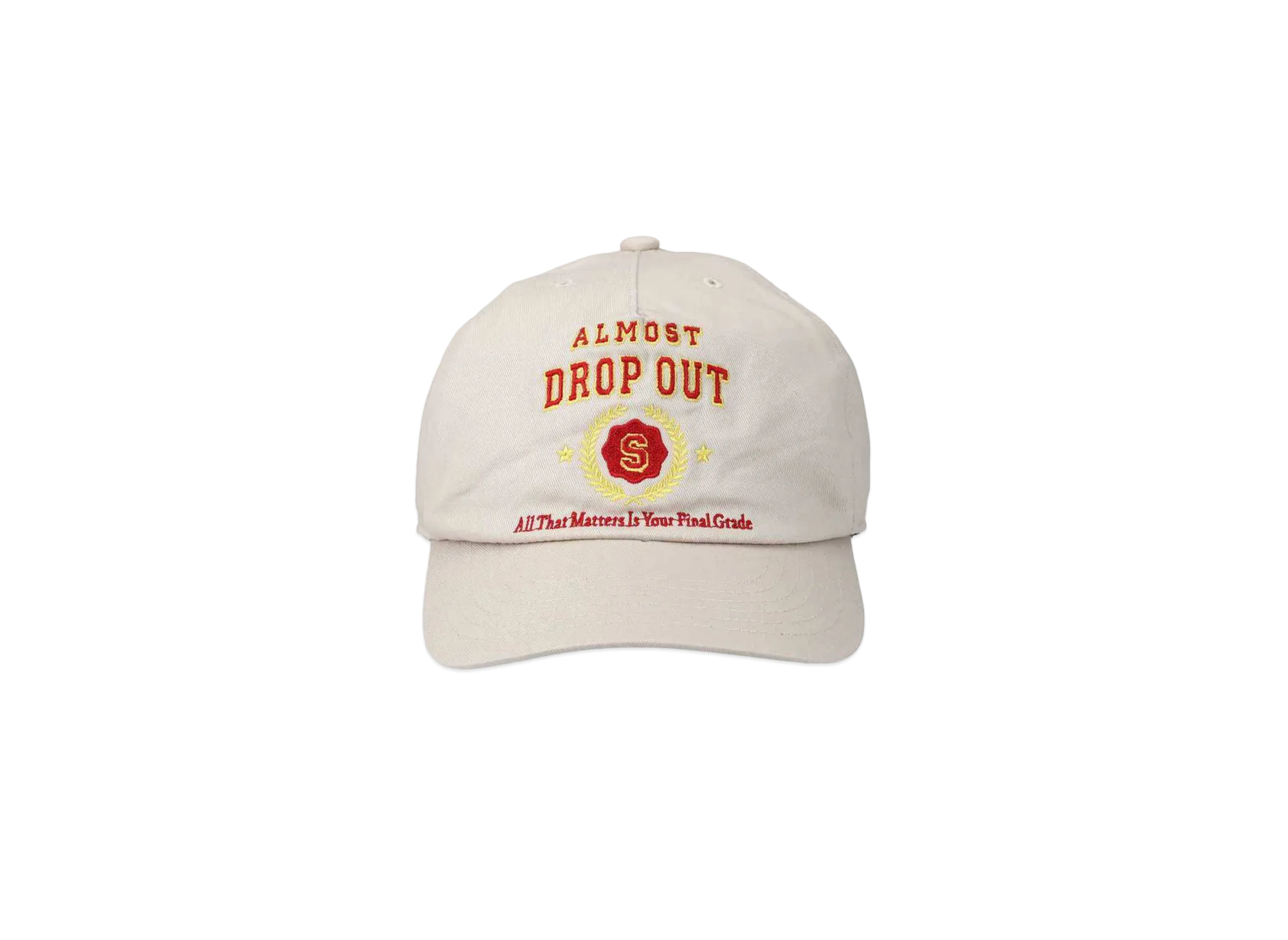 SON OF THE CHEESE College Cotton Cap "BEIGE"