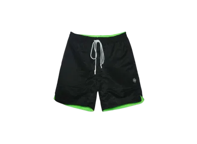 TAIN DOUBLE PUSH DOUBLE PUSH REVERSIBLE SHORTS "BLACK"