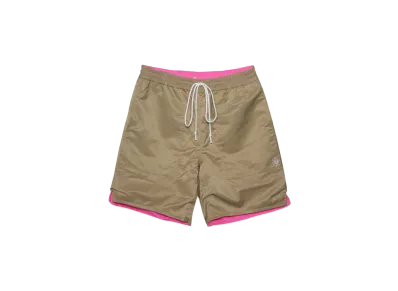 TAIN DOUBLE PUSH DOUBLE PUSH REVERSIBLE SHORTS "BEIGE"