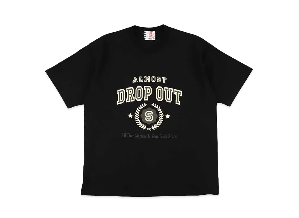 SON OF THE CHEESE College TEE "BLACK"