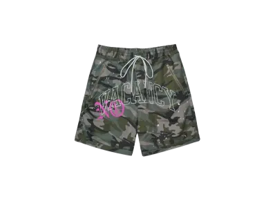 TAIN DOUBLE PUSH NO VACANCY CAMO SHORTS "L.CAMO"