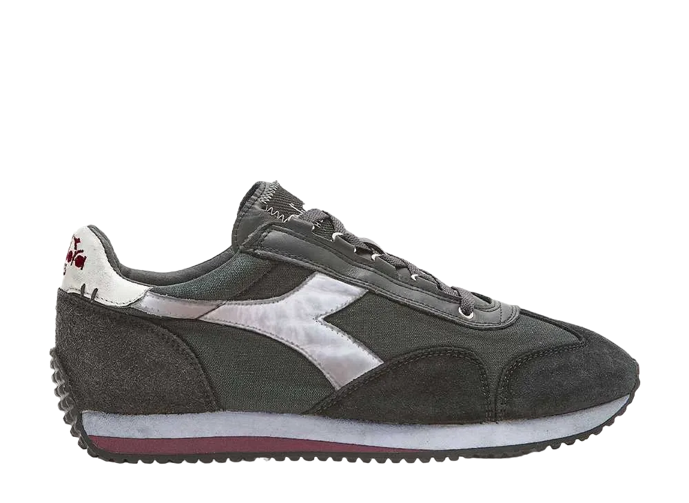 DIADORA Equipe H Dirty Stone Wash Evo "Anthracite Black"