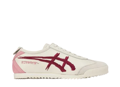 オニツカタイガー ウィメンズ メキシコ66 デラックス "バーチ/ディープマーズ"