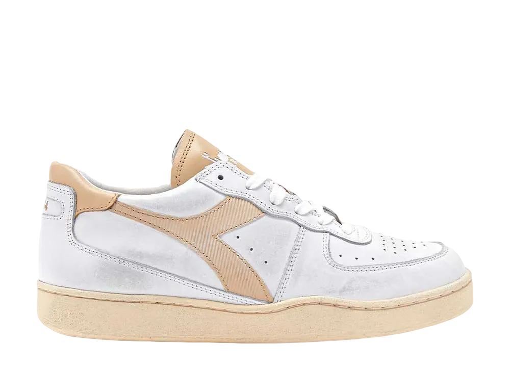 ディアドラ マイバスケット ロー ユーズド "ホワイト/ベージュ"