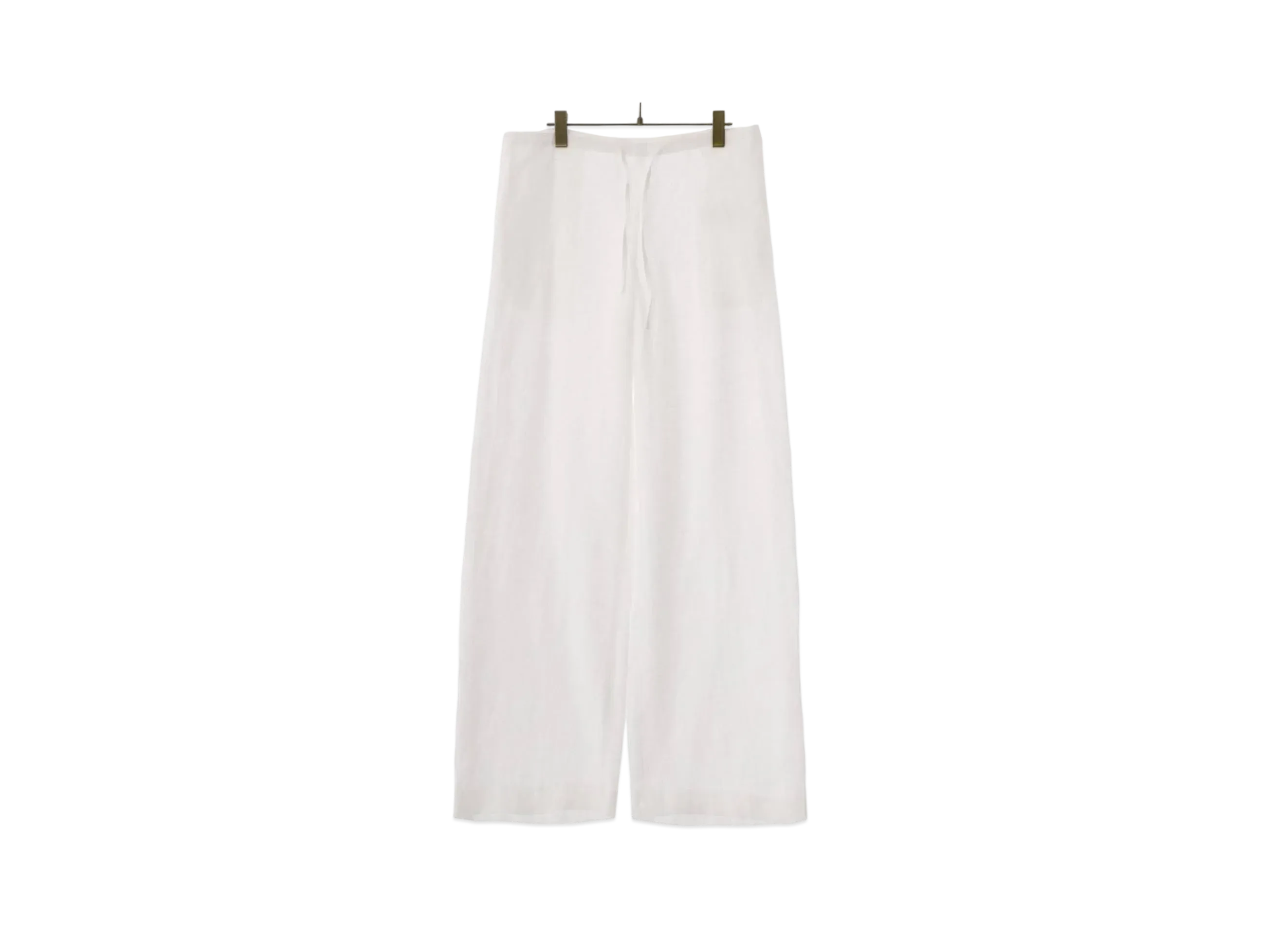 COMOLI Ladies Kanapa Wide Pants "White"