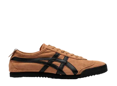 オニツカタイガー メキシコ66 デラックス "ウッドスラッシュ/ブラック"