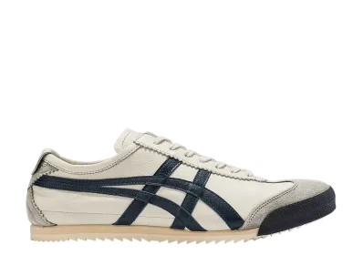 オニツカタイガー メキシコ66 デラックス "バーチ/インディゴブルー"