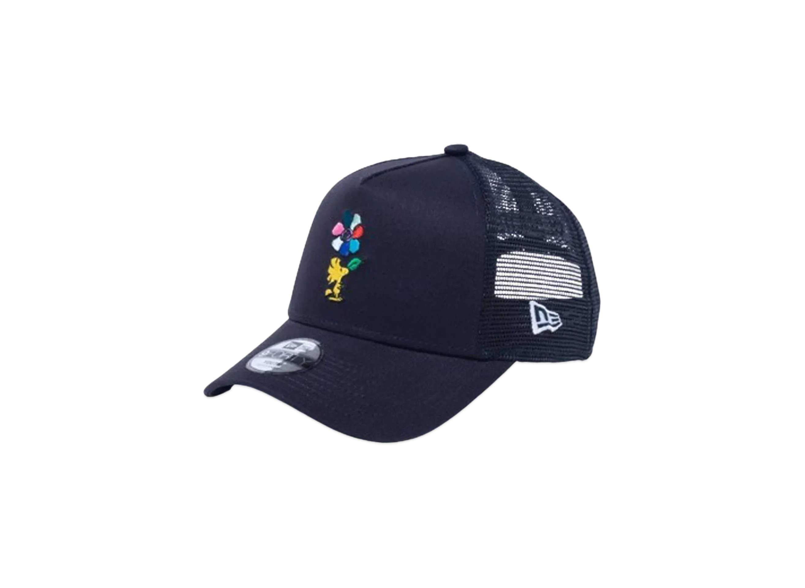 NEW ERA x PEANUTS Youth 9Forty A-Frame Tracker Woodstock "Navy"