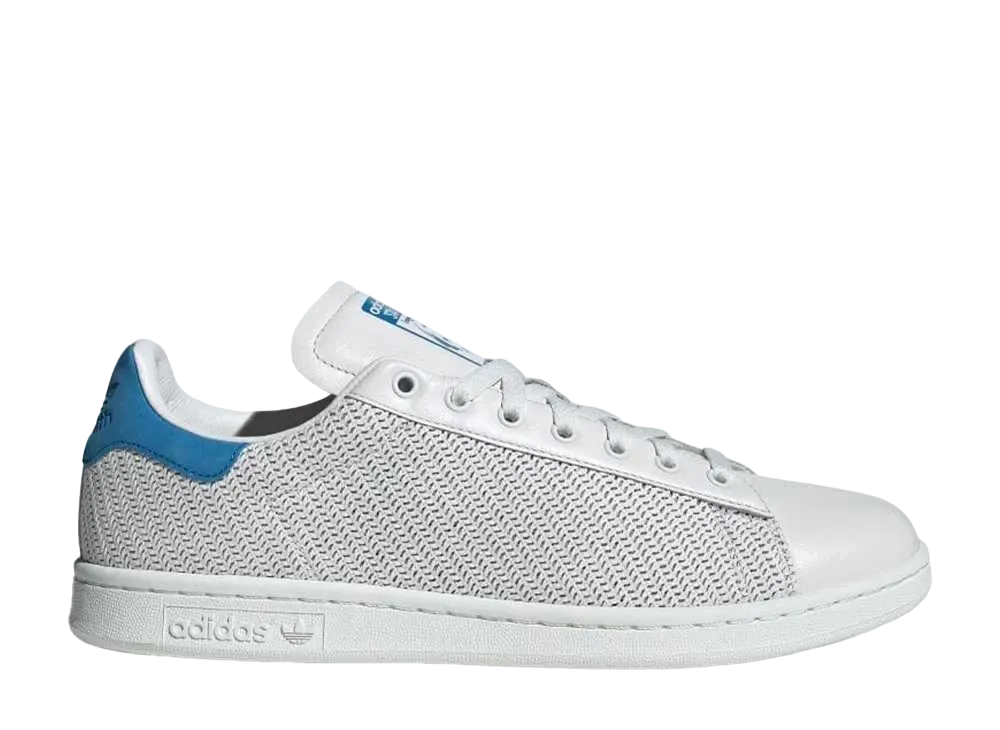 adidas Stan Smith Lux "Crystal White/Bright Blue/Gray Two"
