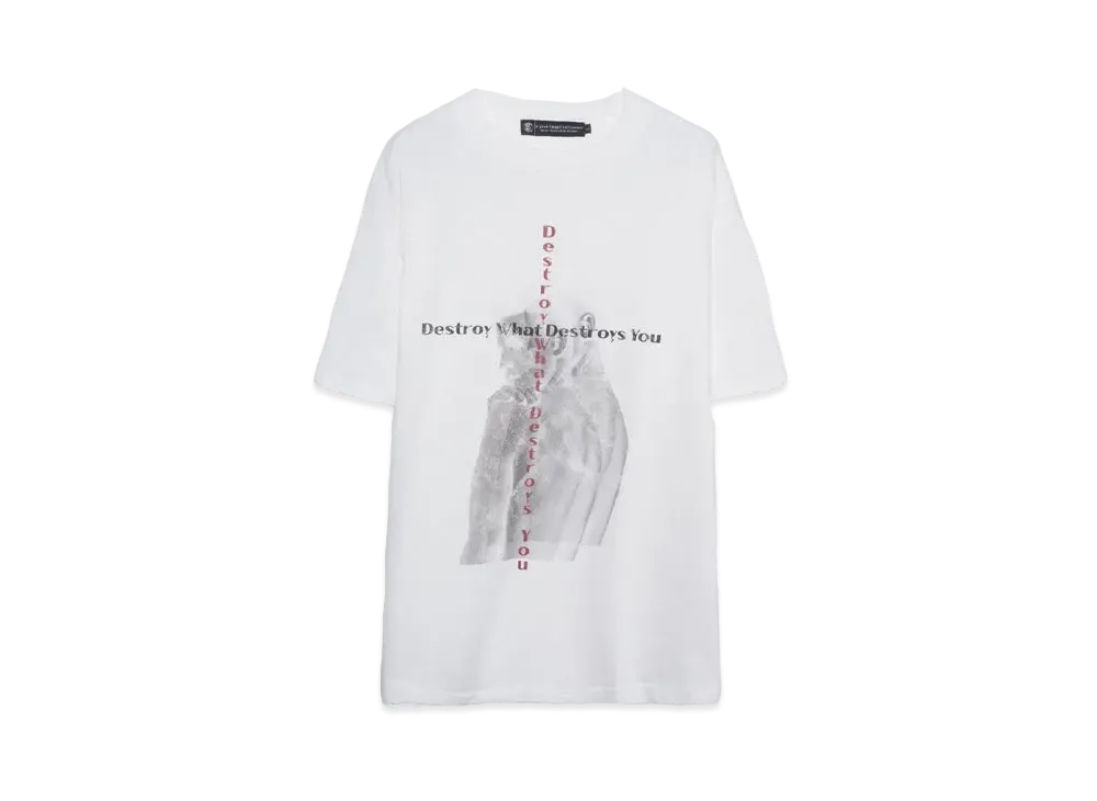 A GOOD BAD INFLUENCE DESTOROY WHAT T-SHIRT "WHITE"