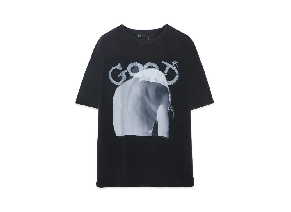 A GOOD BAD INFLUENCE NAKED BACK T-SHIRT "BLACK"