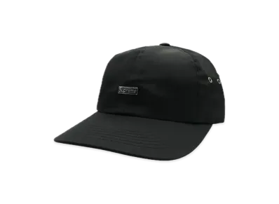 Supreme Enamel Logo 6-Panel "Black"