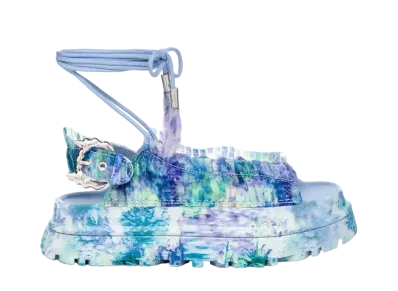 Collina Strada × UGG Women's UGG CS Goldenglow Sandal "Blue Floral"