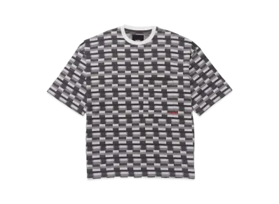 VANS TDC Yarn Dyed SS Tee Shirt "Marsh Grey Stripe"