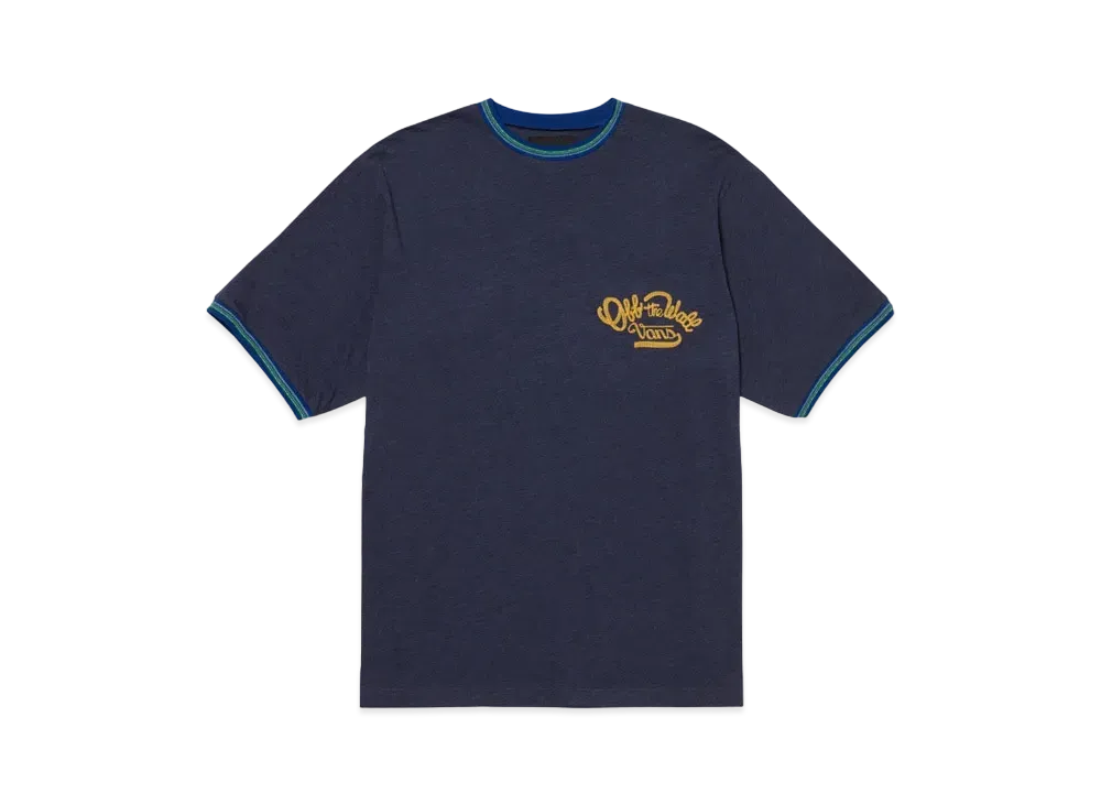 VANS TDC Ringer SS Tee Shirt "Dress Blues Heather"