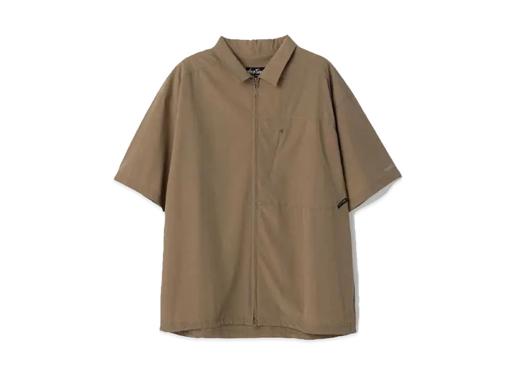 WILD THINGS SLANT S/S SHIRT "BEIGE"