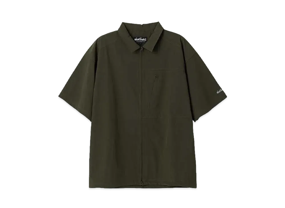 WILD THINGS SLANT S/S SHIRT "OLIVE"