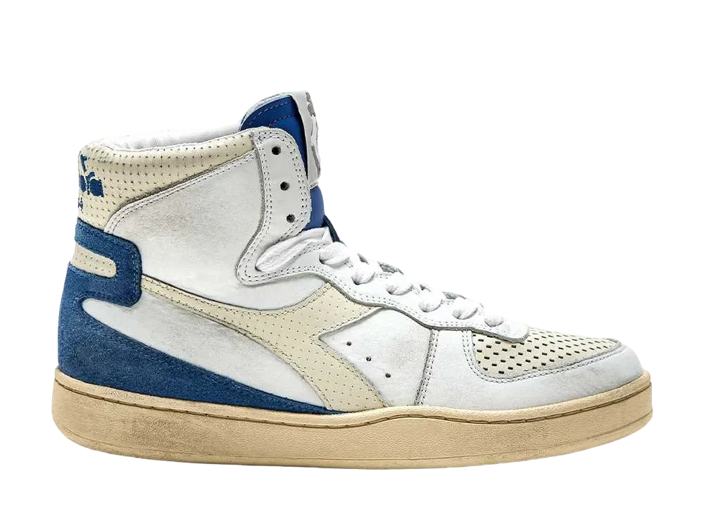 DIADORA Mi Basket Punched Ita X Dino Meneghin "White/Delft"