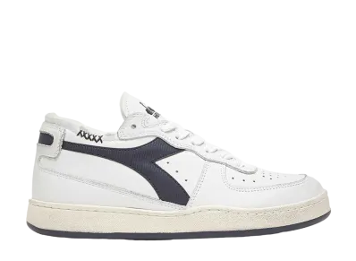 DIADORA Mi Basket Row Cut "White/Blue Corsair"