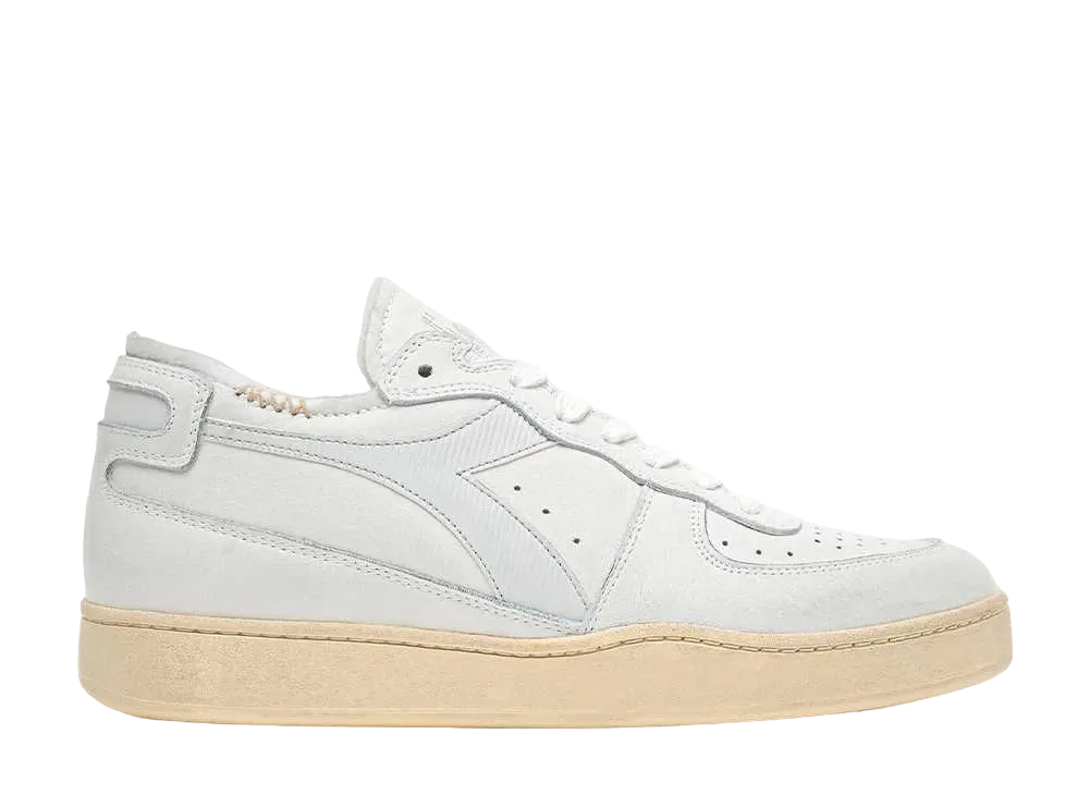 DIADORA Mi Basket Row Cut "White/Dawn Blue"