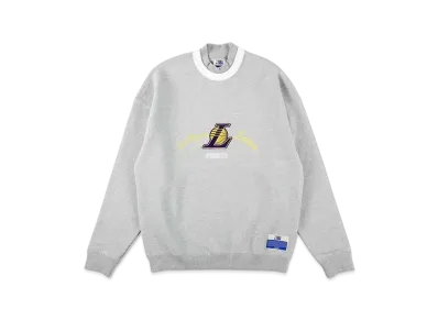 WIND AND SEA x NBA Double Neck Sweat Shirt "Los Angeles Lakers"