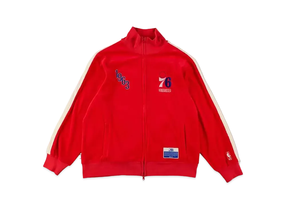WIND AND SEA x NBA Velour Jacket 