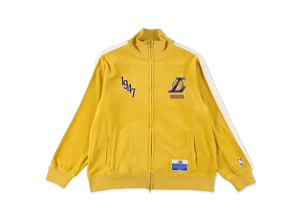 WIND AND SEA x NBA Velour Jacket 