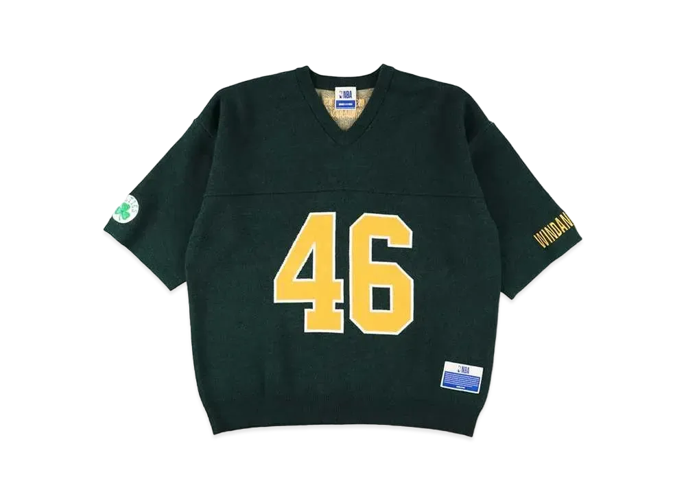 WIND AND SEA x NBA Jaquard S/S Knit "Boston Celtics"
