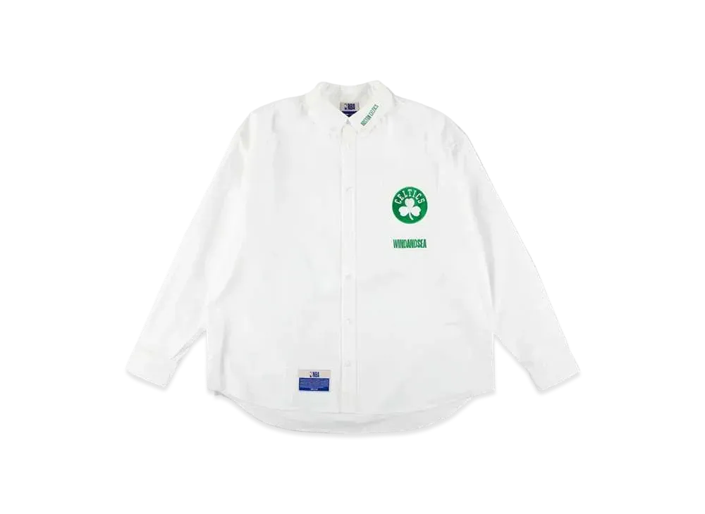 WIND AND SEA x NBA OX Shirt "Boston Celtics"
