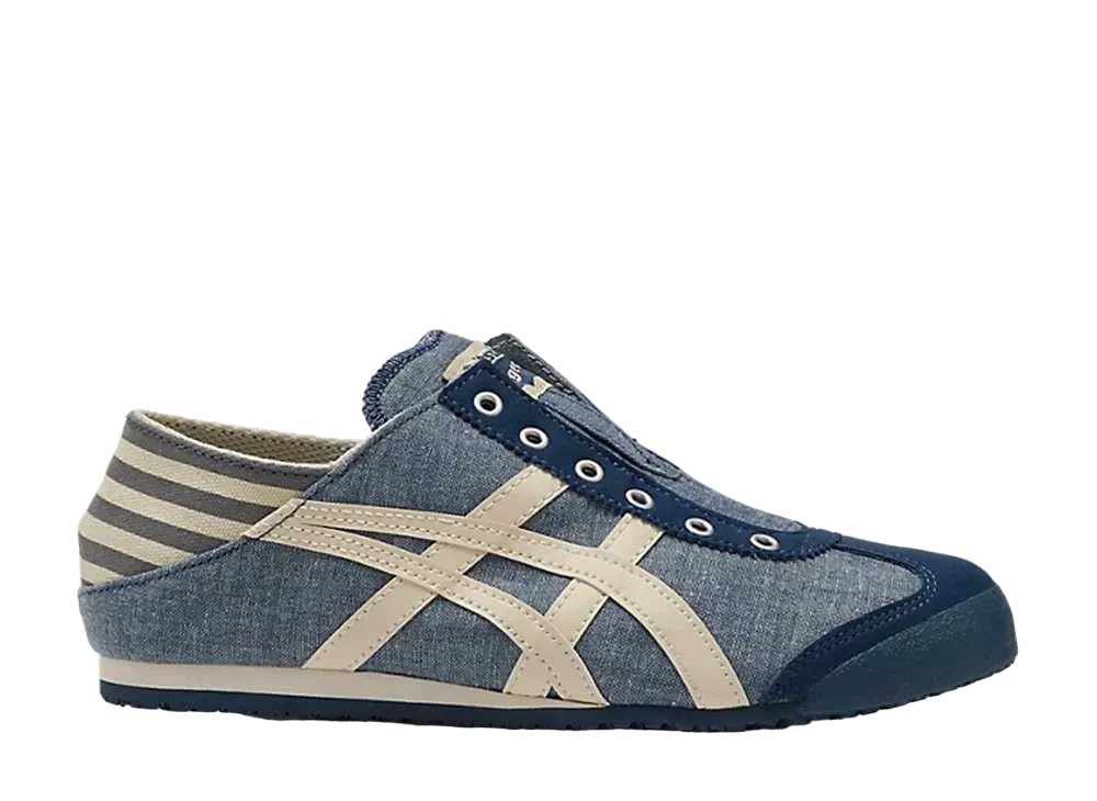 オニツカタイガー メキシコ66 パラティ "ブルーシャンブレー/ナチュラル"