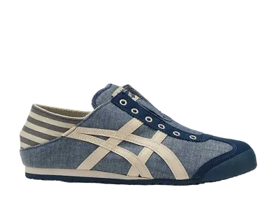 オニツカタイガー メキシコ66 パラティ "ブルーシャンブレー/ナチュラル"