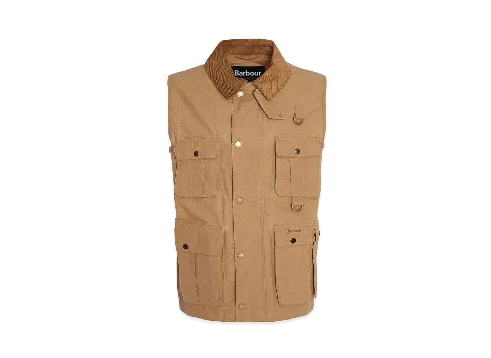Barbour Heritage Plus Modified Transport Vest "Khaki"