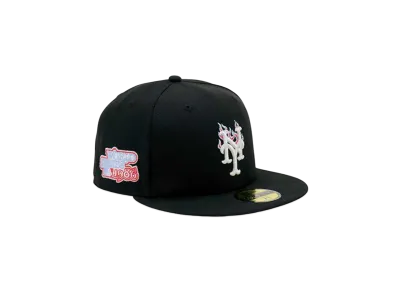 NEW ERA x THE CAP "BLAZE OUT" 59Fifty New York Mets "Black"
