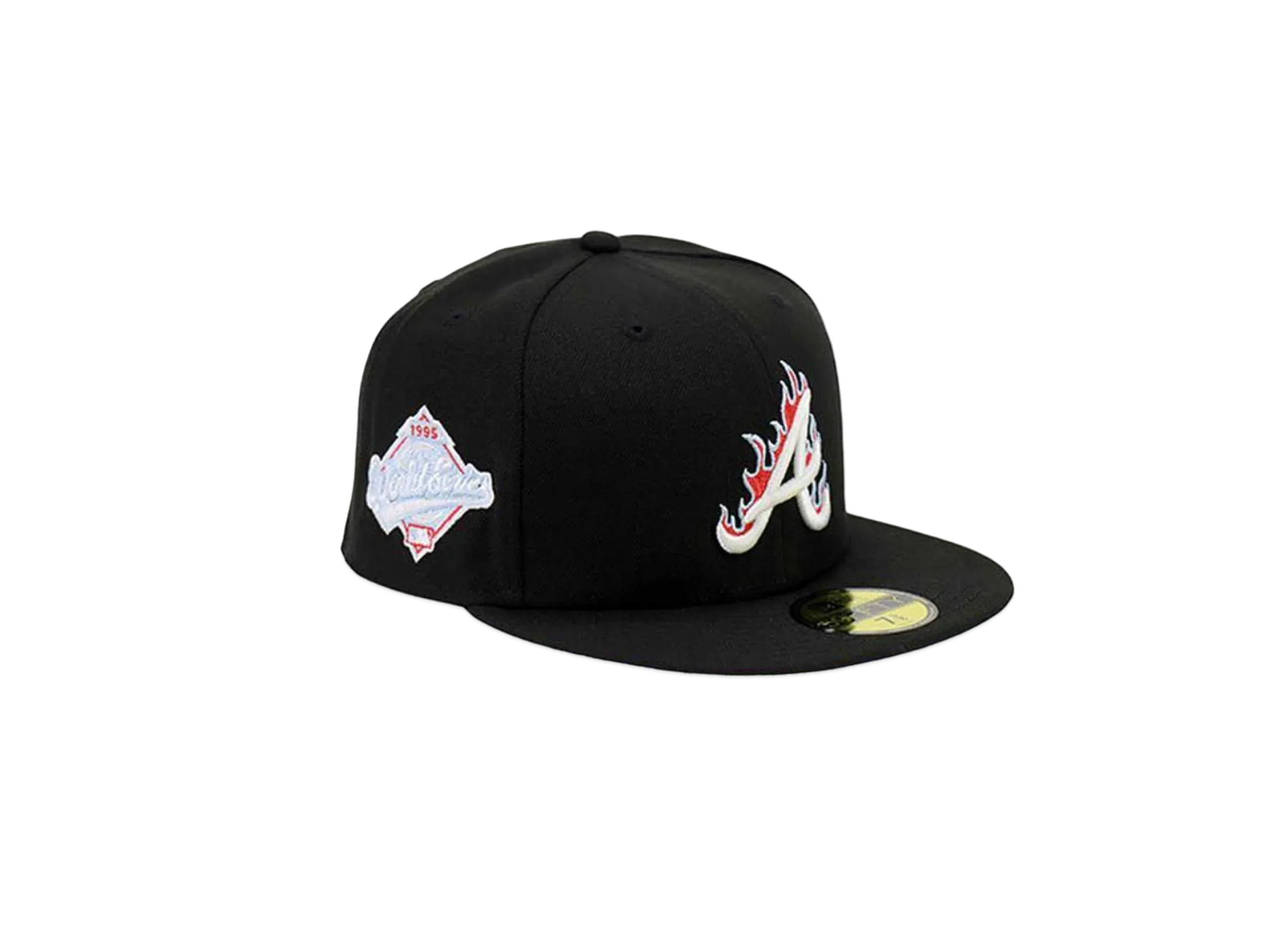 NEW ERA x THE CAP "BLAZE OUT" 59Fifty Atlanta Braves "Black"