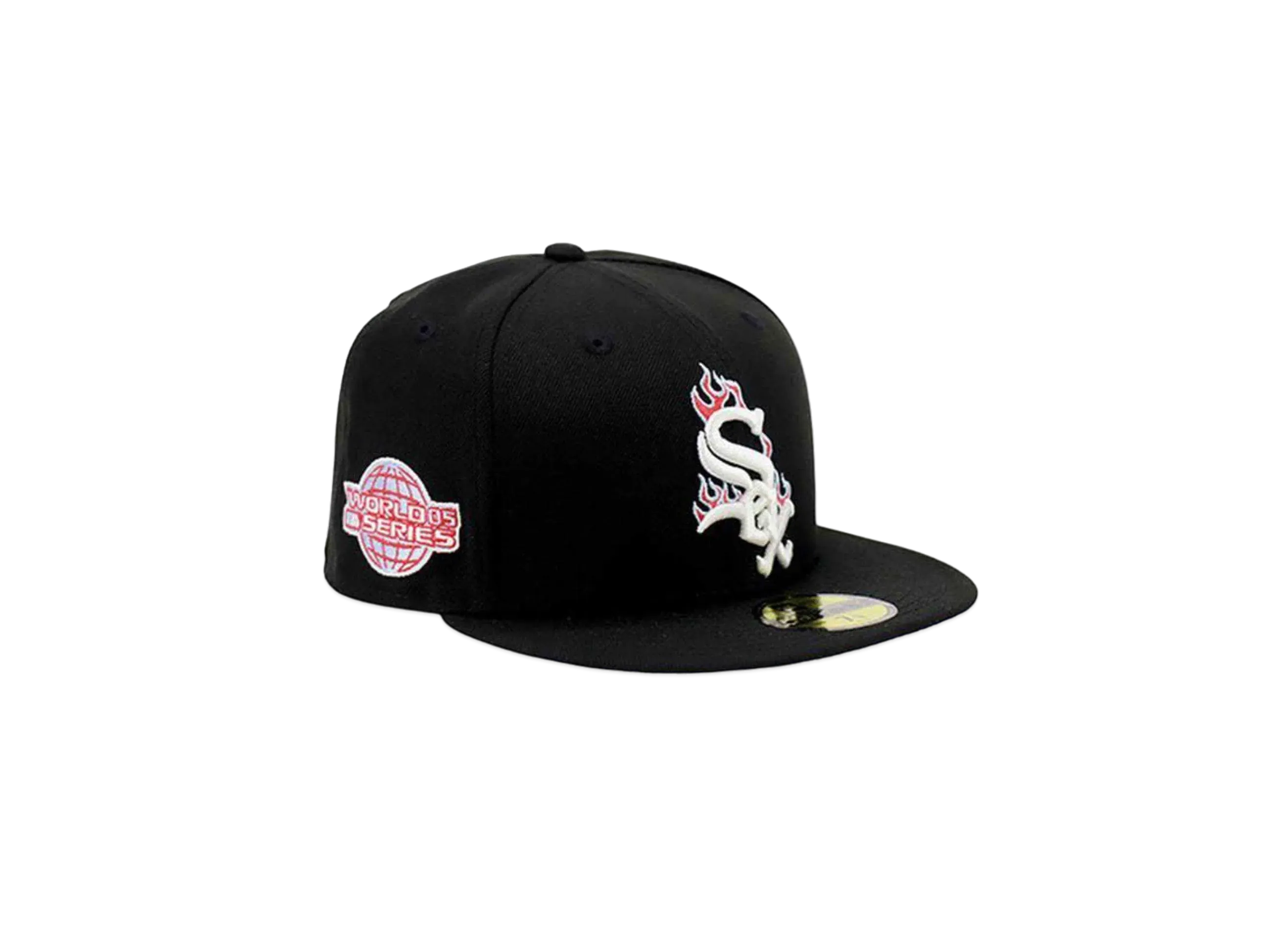 NEW ERA x THE CAP "BLAZE OUT" 59Fifty Shicago White Sox "Black"
