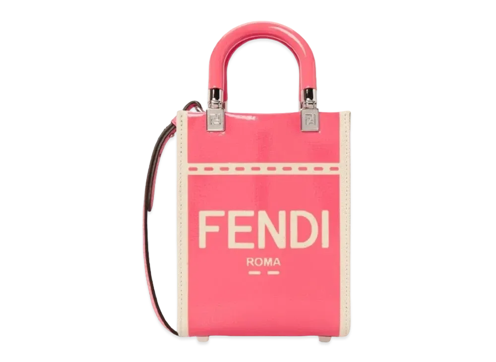 FENDI Sunshine Shopper Small Bag "Pink"