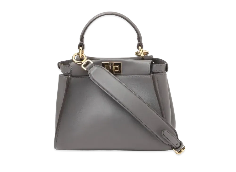 FENDI Peekaboo Small 2Way Bag "Gray"