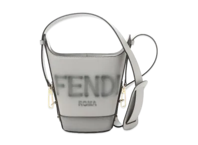 FENDI Bouquet Shoulder Bag "Gray"