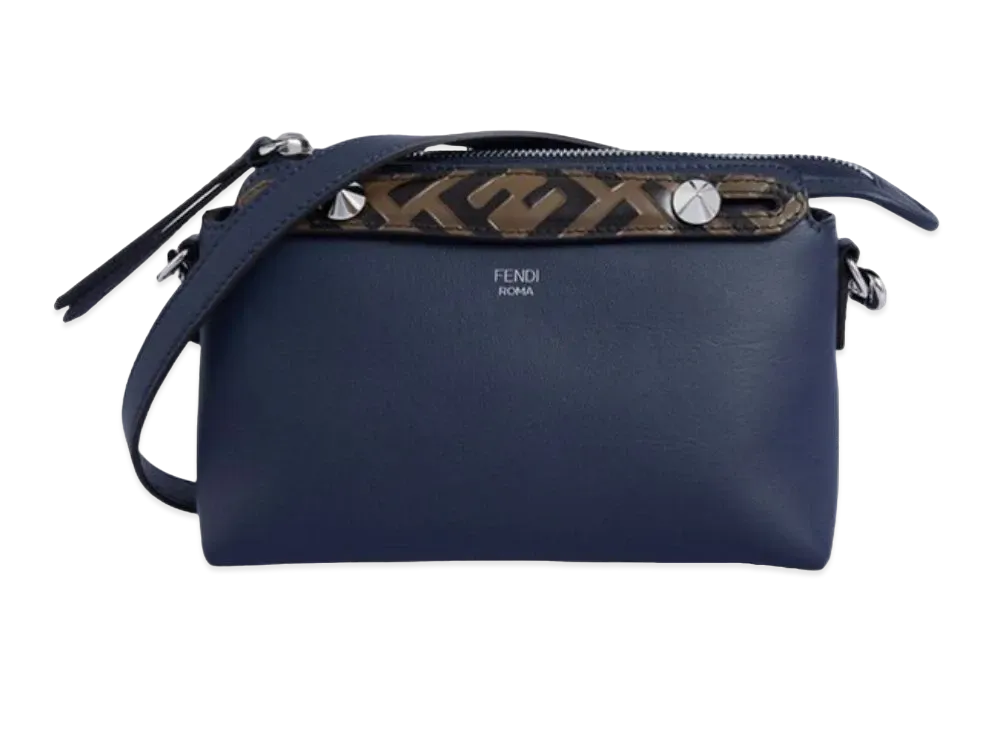 FENDI By The Way By The Way Small Boston Bag "Blue"