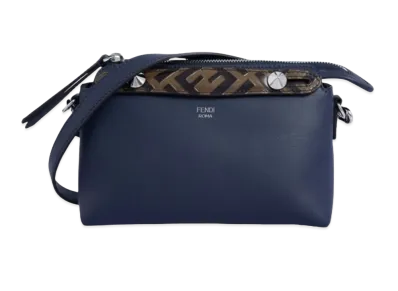 FENDI By The Way By The Way Small Boston Bag "Blue"